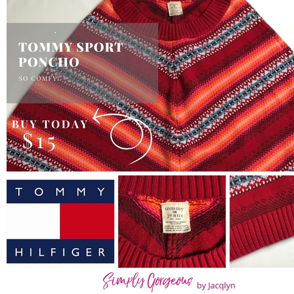 Tommy Hilfiger Sweaters - Tommy Jeans Poncho